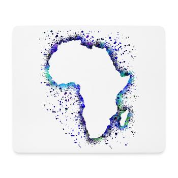 Afrika - Mousepad (Querformat) - Weiß - Vorne