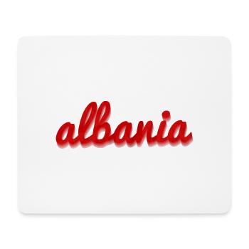 Albania Albania - Mouse Pad (horizontal) - white - Front