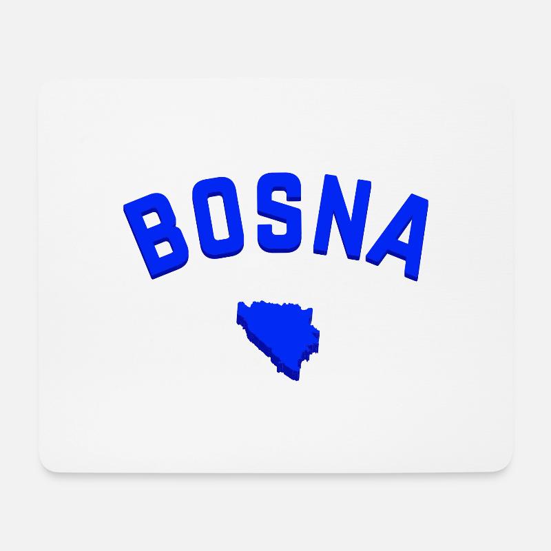 Bosna i Hercegovina - Mouse Pad (horizontal) - white
