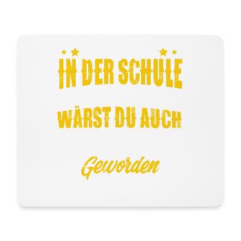 Holzfäller - Mousepad (Querformat) - Weiß - Vorne