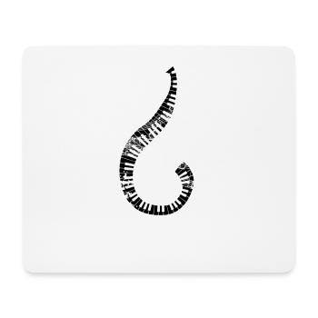 Roll of notes and score splash - Mouse Pad (horizontal) - white - Front