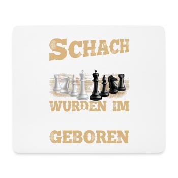 Schach Legenden Wurden Im März Geboren - Mousepad (Querformat) - Weiß - Vorne