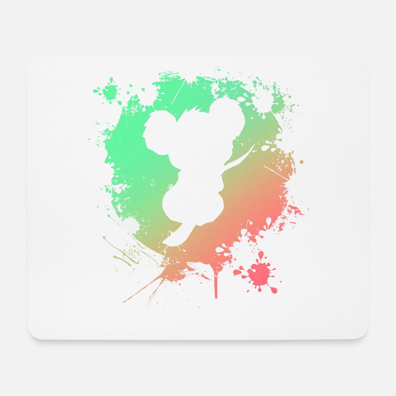Koala - Mousepad (Querformat) - Weiß