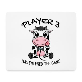 Player 3 has entered the game - Mouse Pad (horizontal) - white - Front