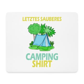 Pfadfinder Camping Pfadfinder Geschenk - Mousepad (Querformat) - Weiß - Vorne