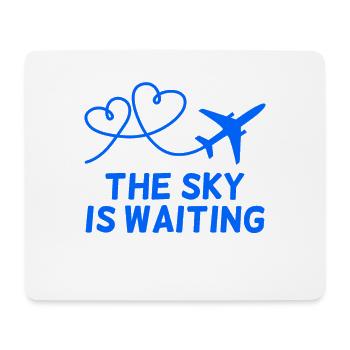 Flugzeug Pilot Spruch Geschenk - Mousepad (Querformat) - Weiß - Vorne