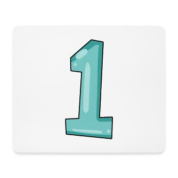 1 - Tapis de souris (format paysage) - blanc - Devant