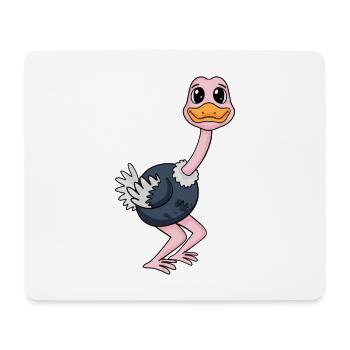 Strauß - Mousepad (Querformat) - Weiß - Vorne