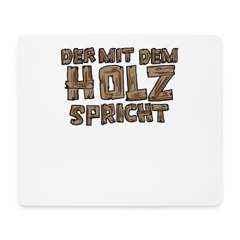 Tischler Schreiner - Mousepad (Querformat) - Weiß - Vorne
