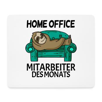 Home Office Mitarbeiter des Monats Geschenk - Mousepad (Querformat) - Weiß - Vorne