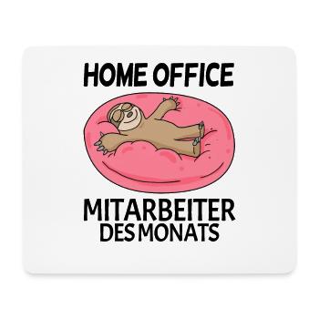 Mitarbeiter des Monats - Mousepad (Querformat) - Weiß - Vorne