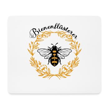 Bienen Flüsterer Imker Imkerin Geschenk Frühling - Mousepad (Querformat) - Weiß - Vorne