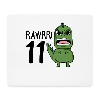 11. Geburtstag - 11 Jahre alt - Ich bin 11 - Mousepad (Querformat) - Weiß - Vorne