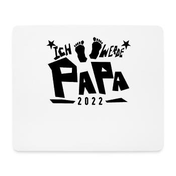 Papa Loading 2022 - Mousepad (Querformat) - Weiß - Vorne