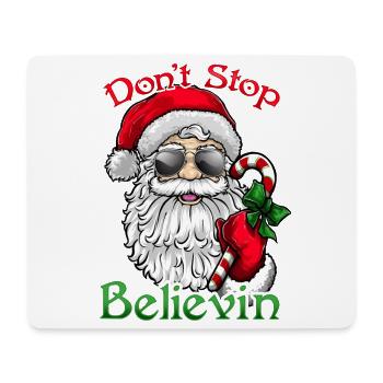 Weihnachtsmann Weihnachten Santa Claus Nikolaus - Mousepad (Querformat) - Weiß - Vorne