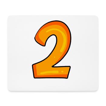 2 - Mouse Pad (horizontal) - white - Front