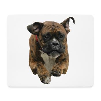 Dog Boxer dog Great Dane Bulldog dog head BOXER - Mouse Pad (horizontal) - white - Front