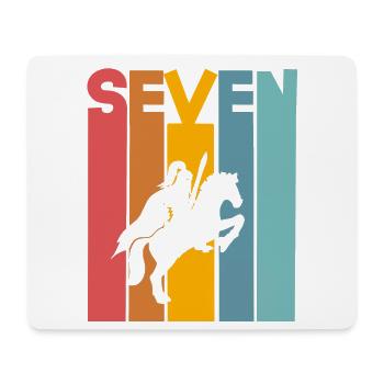 7 years Ritter Children's Birthday Party - Mouse Pad (horizontal) - white - Front