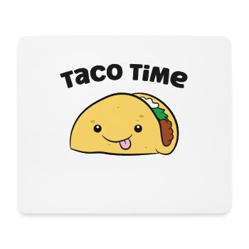 Taco Time Love Tacos - Tapis de souris (format paysage) - blanc - Devant