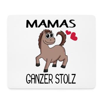 Baby Pferd Geburt Schwanger - Mousepad (Querformat) - Weiß - Vorne