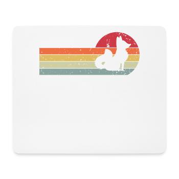 Fuchs - Mousepad (Querformat) - Weiß - Vorne
