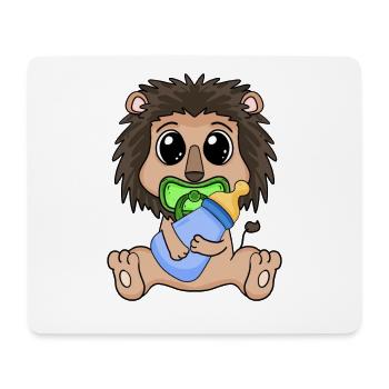 Baby Lion - Mouse Pad (horizontal) - white - Front