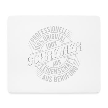 Schreiner - Mousepad (Querformat) - Weiß - Vorne