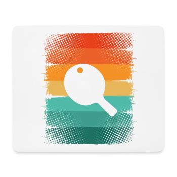 Pagaie - Tapis de souris (format paysage) - blanc - Devant