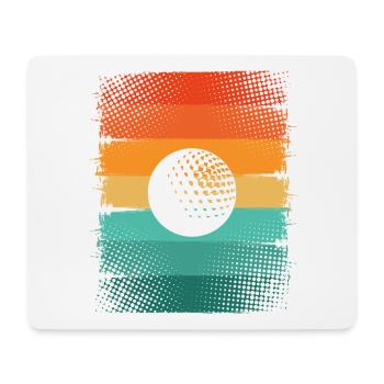 Golf ball - Mouse Pad (horizontal) - white - Front