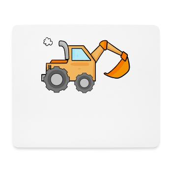 Pelles pour enfants - Tapis de souris (format paysage) - blanc - Devant