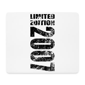 Limited Edition 2007 18. Geburtstag Geschenk - Mousepad (Querformat) - Weiß - Vorne
