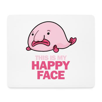 Blobfish - Mouse Pad (horizontal) - white - Front