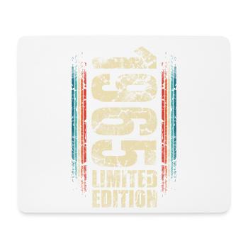 1965 Year of birth Year of construction Born Birthday - Mouse Pad (horizontal) - white - Front