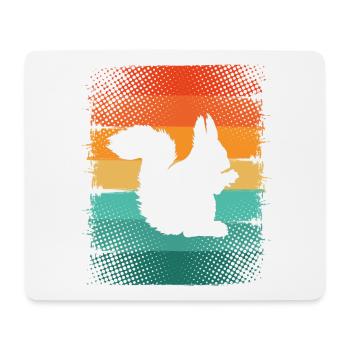 Squirrel - Mouse Pad (horizontal) - white - Front