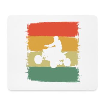 Quad - Mousepad (Querformat) - Weiß - Vorne