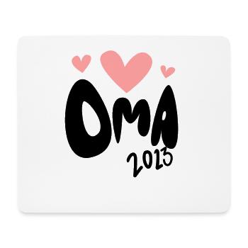 Oma 2023 - Werdende Oma 2023 - Mousepad (Querformat) - Weiß - Vorne