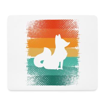 Fuchs - Mousepad (Querformat) - Weiß - Vorne