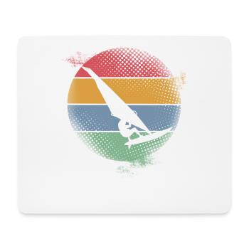 Surfer Surfen - Mousepad (Querformat) - Weiß - Vorne