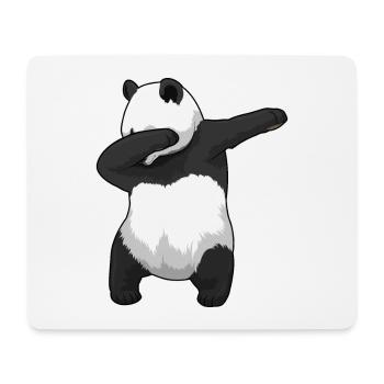 Panda Hip Hop Tanz - Mousepad (Querformat) - Weiß - Vorne