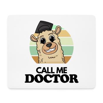 Doktorarbeit Promotion Doktortitel Doktor - Mousepad (Querformat) - Weiß - Vorne