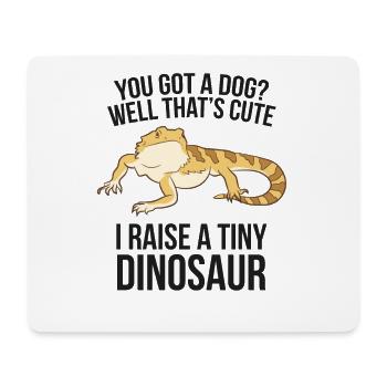 Bearded Dragon Owner Bearded Dragon Pet Bearded - Mouse Pad (horizontal) - white - Front