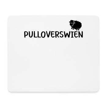 Pulloverswien Plattdeutsch Ostfriesisch Schaf - Mousepad (Querformat) - Weiß - Vorne