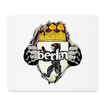Berlin - Mousepad (Querformat) - Weiß - Vorne