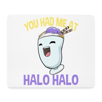 Halo Halo Philippinen philippinisches Essen Kawaii - Mousepad (Querformat) - Weiß - Vorne