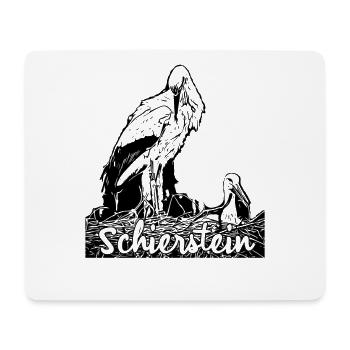 Storchennest - Wiesbaden - Schierstein - Mousepad (Querformat) - Weiß - Vorne