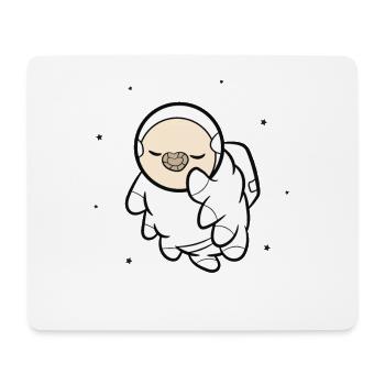 Squash Dad Like Normal Dad But With Bigger Balls - Mouse Pad (horizontal) - white - Front
