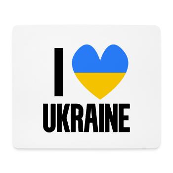 Ukraine - Tapis de souris (format paysage) - blanc - Devant