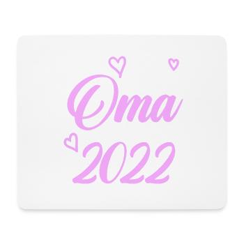 Oma 2022 - Mousepad (Querformat) - Weiß - Vorne