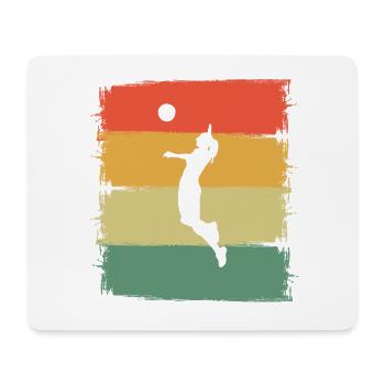 Volleyball - Mouse Pad (horizontal) - white - Front