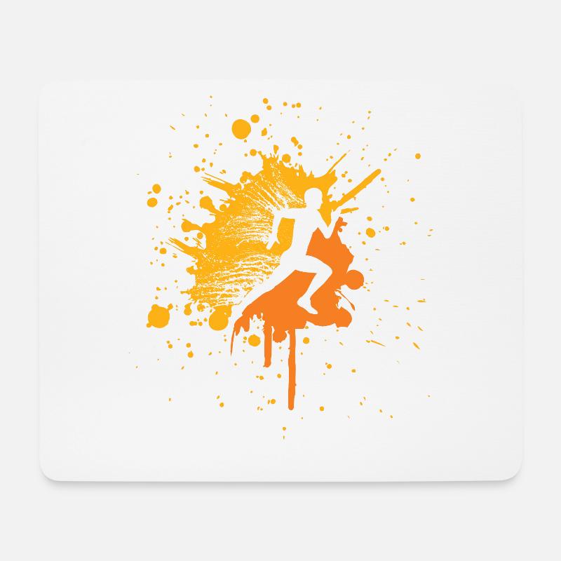 Laufen Läufer Laufsport - Mousepad (Querformat) - Weiß